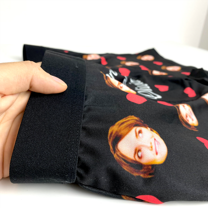 I Love My Wife, Personalized Boxer, Funny Gift For Him, Custom Photo