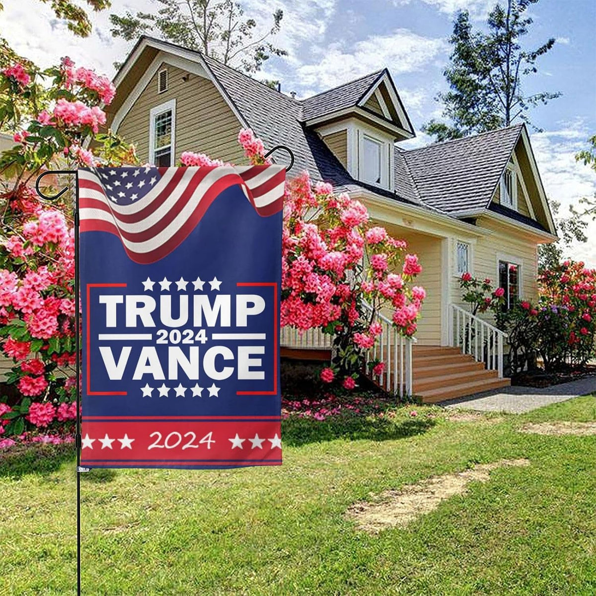 Trump Vance 2024 Garden Flags, Gift For Trump Supporters, Election 2024