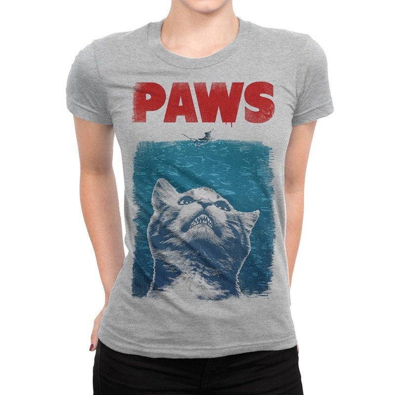 Cat Paws Jaws Funny Unisex T-Shirt, Tank Top
