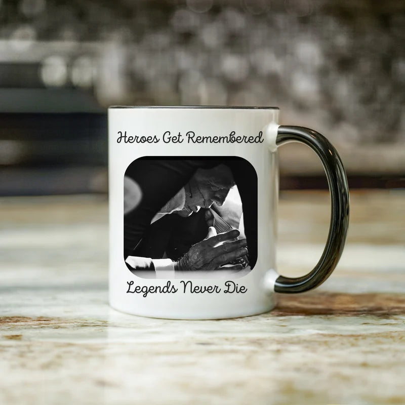 Heroes Get Remembered, Legend Never Die, Trump Supporters Mug, Election 2024