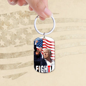 Trump Fight, Take America Back Keychain, Election 2024