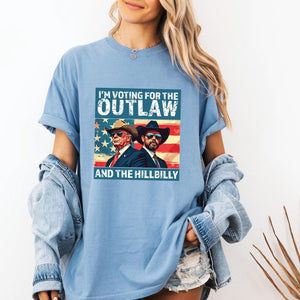 The Outlaw And The Hillbilly Trump Shirt 2024, Trump 2024, Gift For Trump Fans, Election 2024