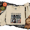 Waiting For Halloween Like Unisex Sweatshirt Version 1, Retro Horror Characters Halloween Sweatshirt, Summerween Sweatshirt