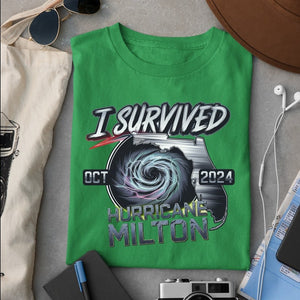 I Survived Hurricane Milton 2024 Shirt, Survivor Gift Shirt, Florida Strong Shirt