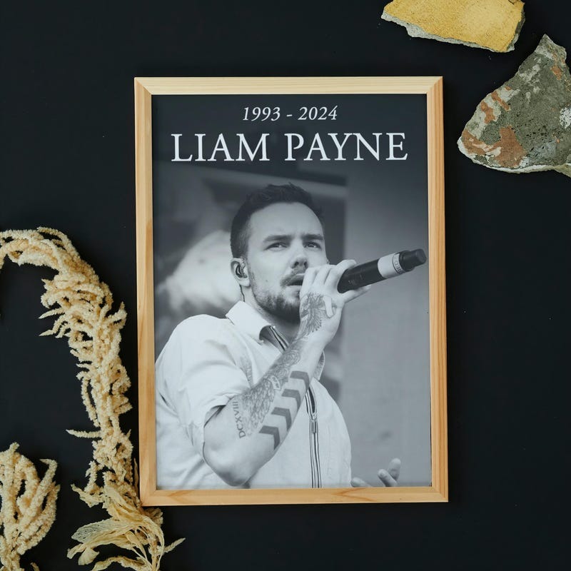 Liam Payne Memorial Poster, Poster Memorial Gift, 1D Liam Payne, 1D, Liam Payne Fan