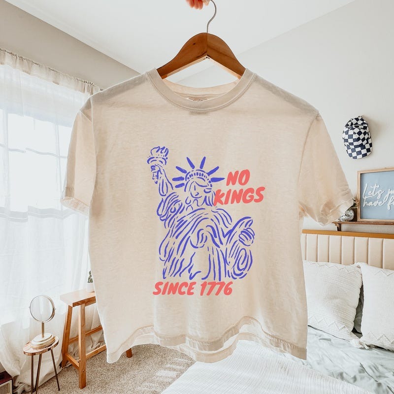 No Kings Since 1776 T-Shirt, Tank Top, Funny Shirt