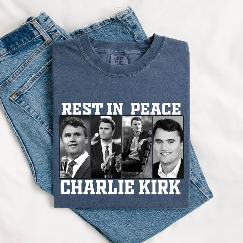 Charlie Kirk Shirt: Memorial Activist Shirt, Activist Attack Tee, Rest In Peace for Him