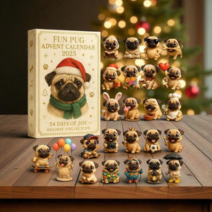 Animal Set 24-day Advent Calendar 2025, Dogs, Cats, Horses, Christmas Gifts for Family Members & Friends