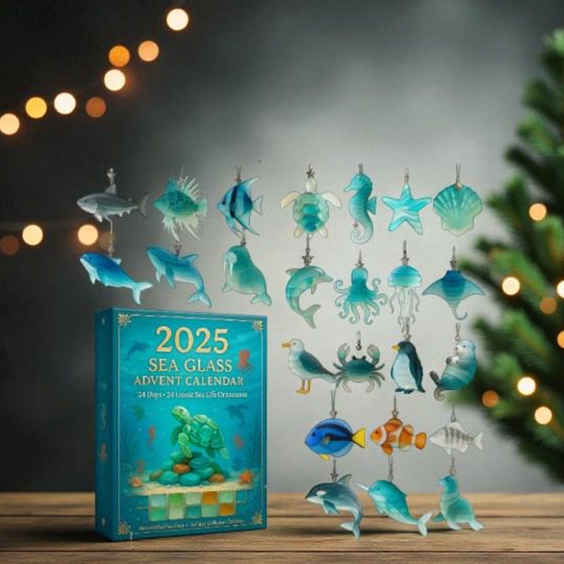 Animal Set 24-day Advent Calendar 2025, Dogs, Cats, Horses, Christmas Gifts for Family Members & Friends