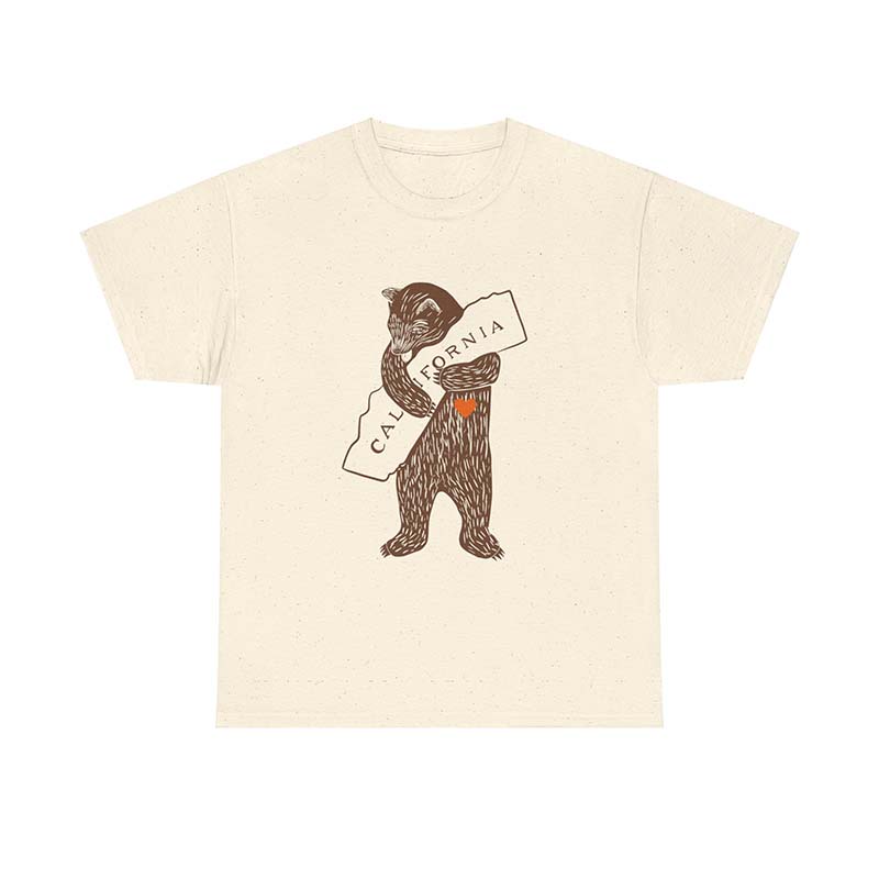 Bear Hugging California Shirt, Wildfire California Shirt, Calamity Shirt