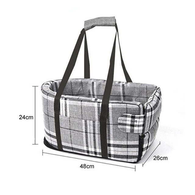 Portable Cat Dog Bed Travel Central Control Car Safety Pet Seat, Pet Accessories