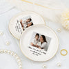 Personalized Photo Ring Dish for Mom, Mother's Day Gift, Custom Picture Jewelry Dish, Gift from Kids