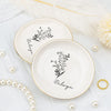 Custom Birth Flower Jewelry Dish, Personalized Name Trinket Dish, Birthday Gift for Her, Mother's Day Gift, Gift for Mom