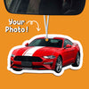 Custom Car Photo Freshie, Personalized Air Freshener, Car Accessories