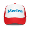 Merica Cap Trucker Hat, July 4th, Personalized Cap