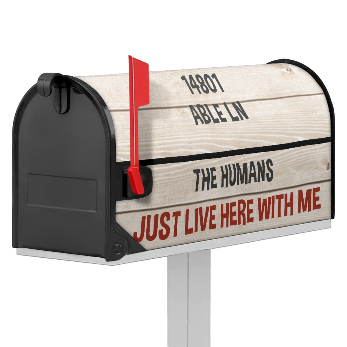 Welcome To My Home, Welcome To Our Home Mailbox Cover, Decoration For Dog Lovers