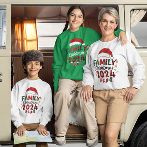 Family Christmas 2024, Family Shirt, Matching Family Santa Shirts, Christmas Gift Ideas