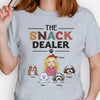 The Snack Dealer, Personalized Shirt, Funny Gifts For Dog Lovers