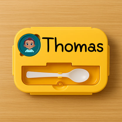 Kids’ Personalized School Lunch Box, Back to School Custom Product, Personalized Lunch Box