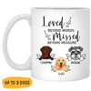 Missed Beyond Measure, Custom Memorial Dogs Mug, Personalized Gifts for Dog Lovers