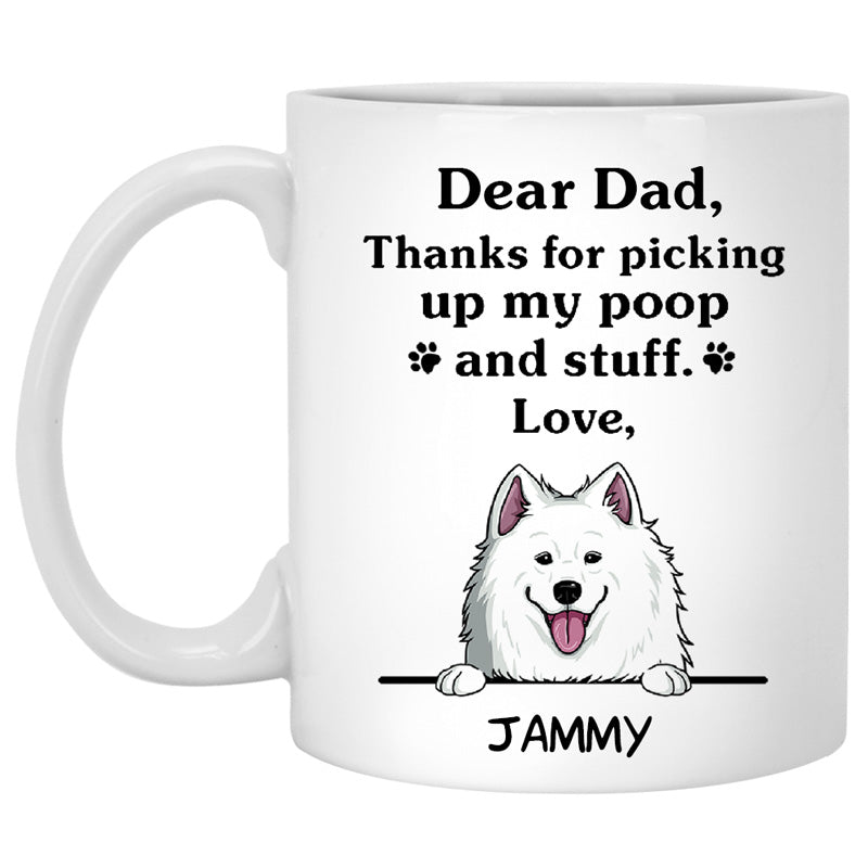 Samoyed Dishwasher Safe Microwavable Ceramic Coffee Mug 15 oz., 1