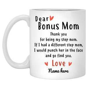  Mothers Day Gifts - Best Bonus Mom Ever Coffee Mug