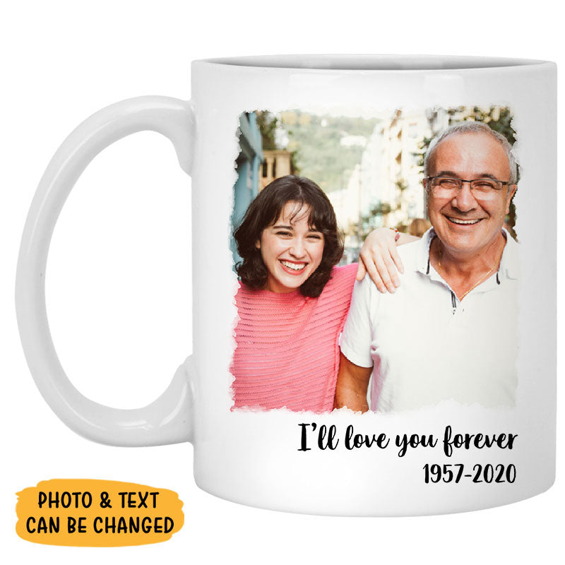 Personalized Anniversary Gift - I Love You Coffee Tumbler Set