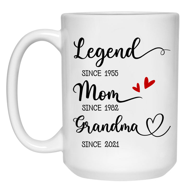 Funny Mothers Day Gift for Mom Birth to A Legend Funny Mom Gift for Mo –  Define Design 11