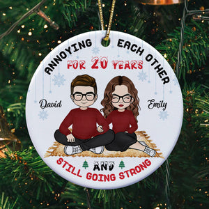Annoying Each Other For Many Years, Christmas Gift For Couple, Personalized Ornaments