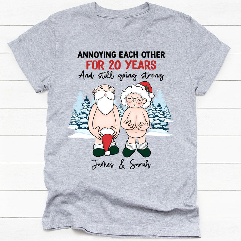 Annoying Each Other And Still Going Strong, Personalized Shirt, Funny Gift For Couple