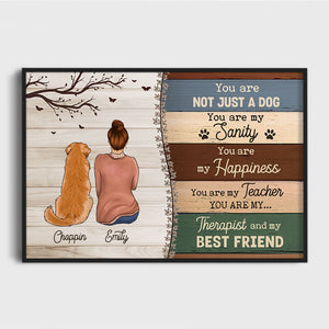 You Are Not Just A Dog, Personalized Poster, Custom Gift For Dog Lovers