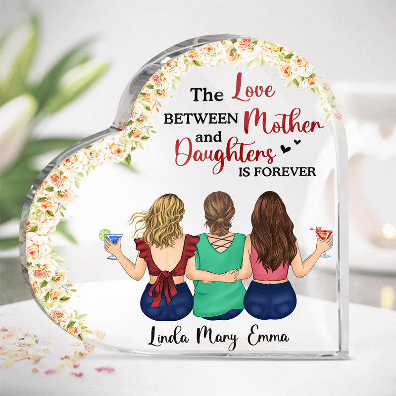 Mother & Daughter Keepsake Heart Personalized Gift