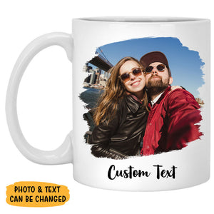 Custom Photo Mugs, Custom Coffee Mugs, Father's Day gift, Anniversary gifts