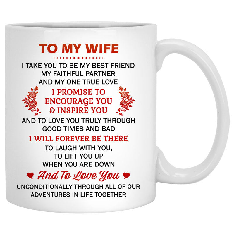 Gift for Wife Mug Anniversary Gifts for Wife Gift for Her Gi - Inspire  Uplift