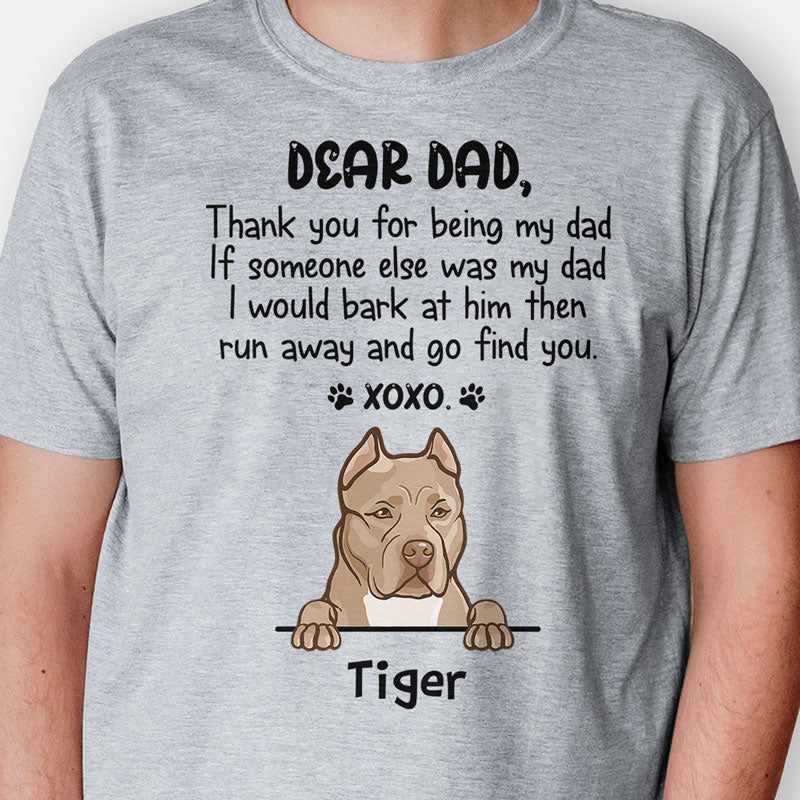 Dear Mom, Thank You For Being My Mom Xoxo, Personalized Shirt, Gifts for Dog Lovers