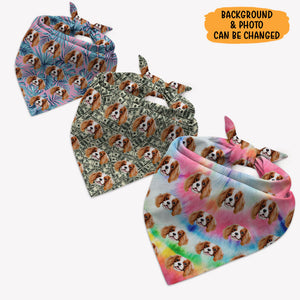Multi Pattern Bandana, Personalized Bandana, Custom Gifts For Dog