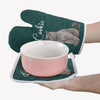 Custom Photo And Name Oven Mitt, Personalized Oven Mitt, Gifts For Pet Lovers, Funny Gifts
