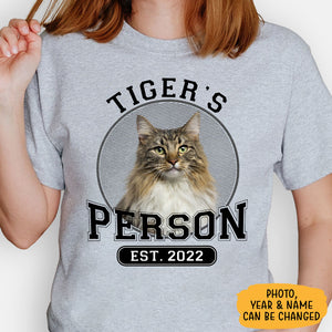 Pet Person, Personalized Shirt, Custom Gifts For Pet Lovers, Custom Photo