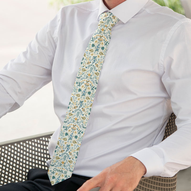 Custom Name Necktie, Personalized Necktie, Father's Day Gifts
