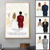 Anniversary Gift,  Always Have Always Will Personalized Poster, Church, Wedding Gift