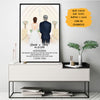 Anniversary Gift, God Blessed The Broken, Church Personalized Poster, Wedding Gift