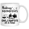 Making Memories One Campsite At A Time, Customized Camping Couple mug, Anniversary gifts, Personalized gifts
