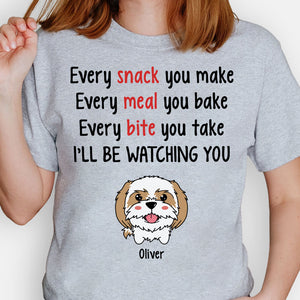 Every Snack You Make Chibi Dog, Personalized Shirt, Custom Gifts For Dog Lovers