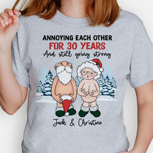 Annoying Each Other And Still Going Strong, Personalized Shirt, Funny Gift For Couple