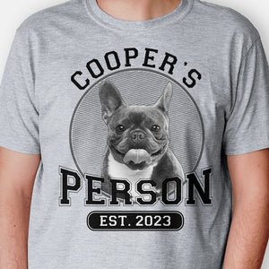 Pet Person, Personalized Shirt, Custom Gifts For Pet Lovers, Custom Photo