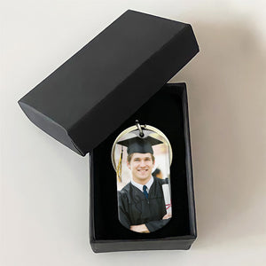 Behind You All Your Memories, Personalized Keychain, Graduation Gifts, Custom Photo