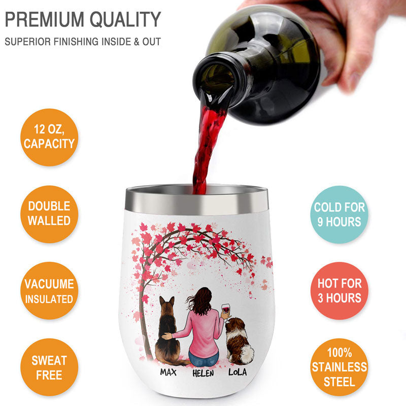 wine tumbler, stainless steel BPA free wine tumbler mother