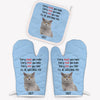 Every Snack You Make, Personalized Oven Mitts, Gifts For Pet Lovers, Custom Photo