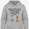 Happy Father's Day, Thank For Picking Up Our Poop , Custom Shirt For Dog Lovers, Personalized Gifts