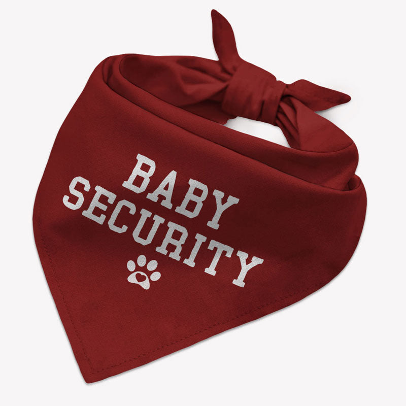 Baby security dog on sale bandana